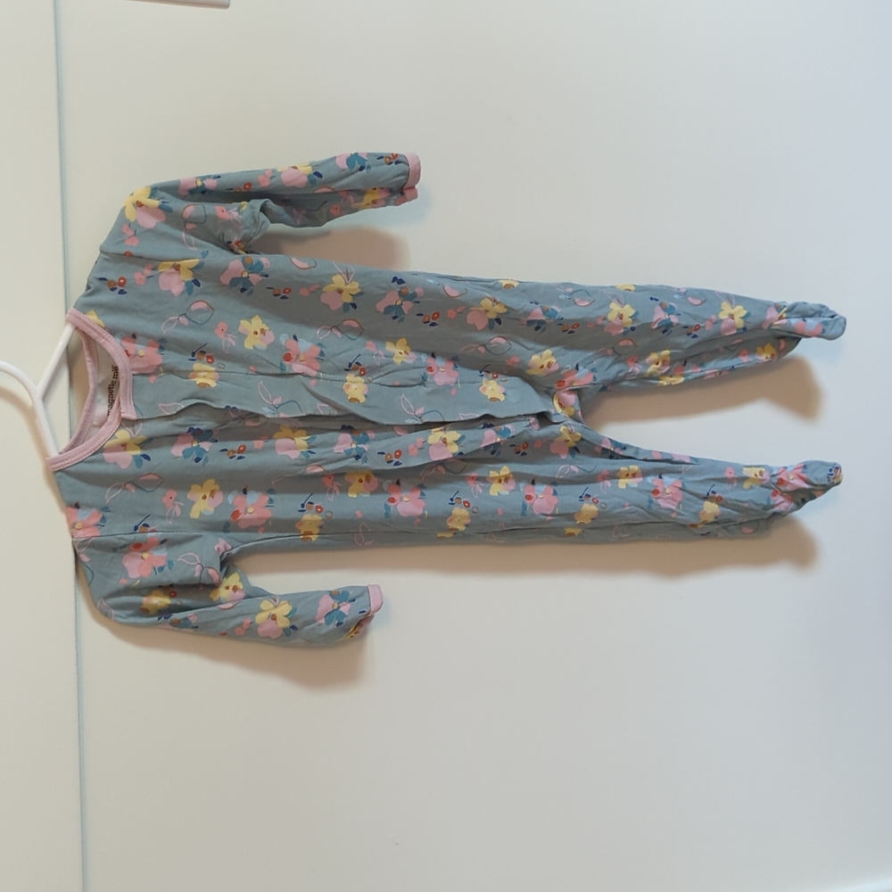 Magnetic me sleeper 6-9M floral pattern